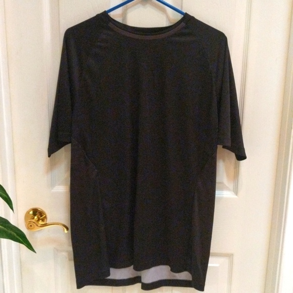 Prince Men's Short Sleeve Black Camo Athletic Shirt Size XL